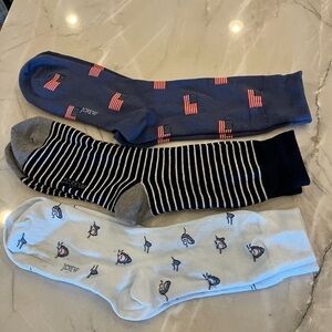 J. Crew Men's Multicolor Socks Set